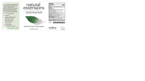 natural extensions Antibacterial Liquid Hand Wash 포장