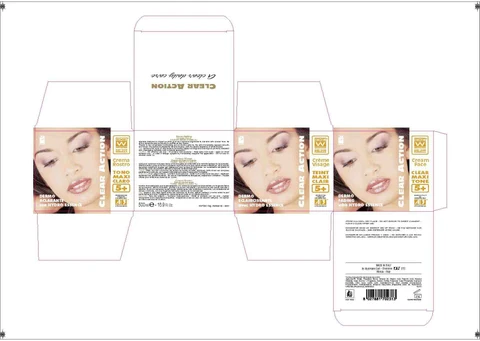 CLEAR ACTION packaging
