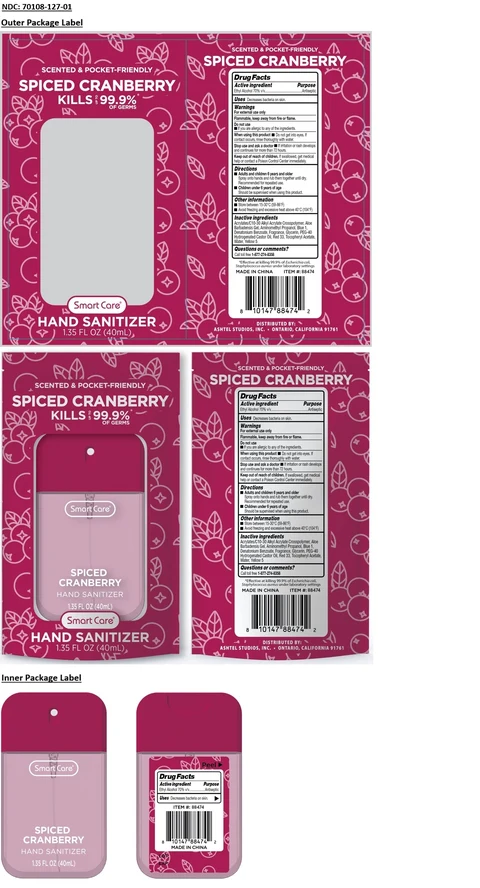Smart Care SPICED CRANBERRY HAND SANITIZER 포장