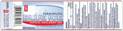 Blue Ice Topical Analgesic 포장