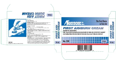 Afassco First Aid Burn Cream 포장
