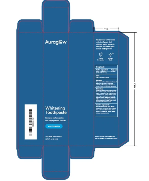 Auraglow Whitening 포장
