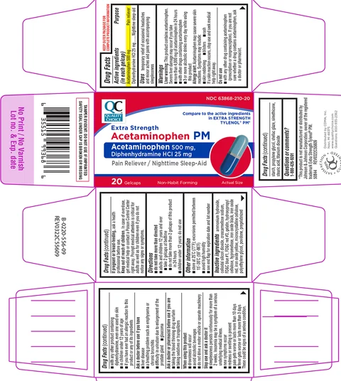Acetaminophen PMExtra Strength 포장
