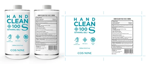 Hand Clean Plus 100 S packaging