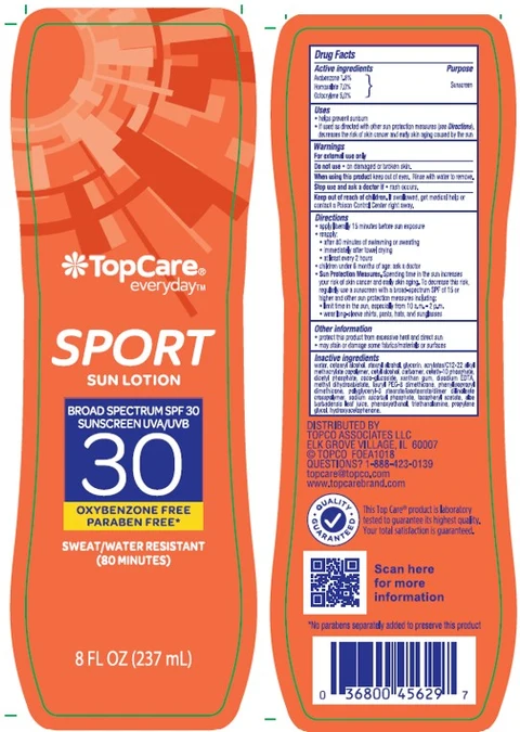 TopCare Everyday SPORT Sun Broad Spectrum SPF 30 packaging