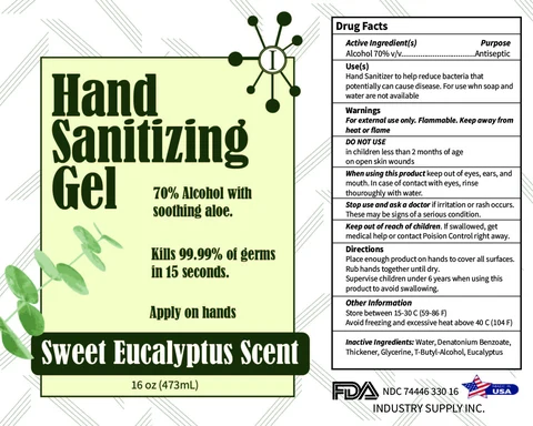 Hand Sanitizer with Soothing Aloe packaging