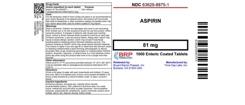 LOW DOSE ASPIRIN packaging