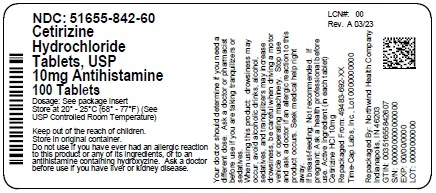Cetirizine Hydrochloride Tablets,10 mg 포장