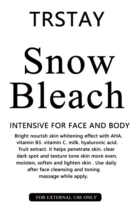 Snow Bleach 포장
