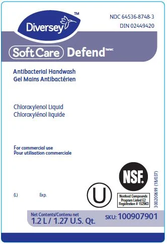 Soft Care Defend Antibacterial Handwash 포장