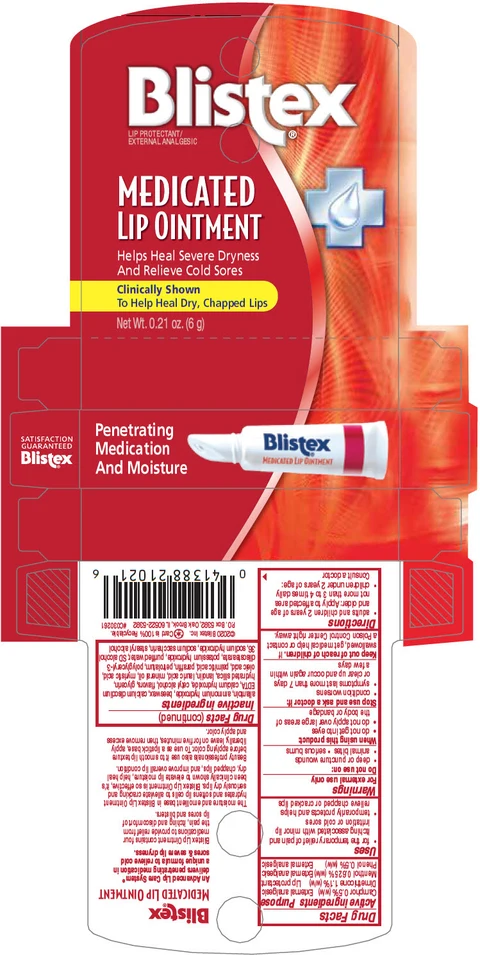 Blistex Medicated 포장