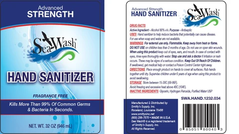 Hand Sanitizer packaging