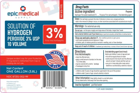 Hydrogen Peroxide 3% 포장