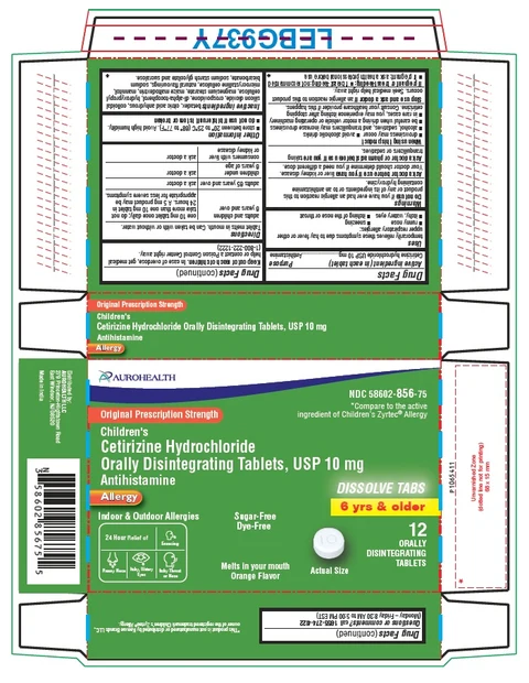 Childrens Cetirizine Hydrochloride packaging