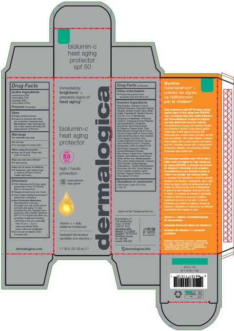 BIOLUMIN-C HEAT AGING PROTECTOR SPF50 포장