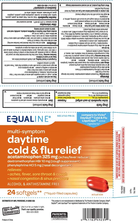Daytime Cold and Flu 포장