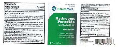 Health Mart Hydrogen Peroxide 3 Percent packaging
