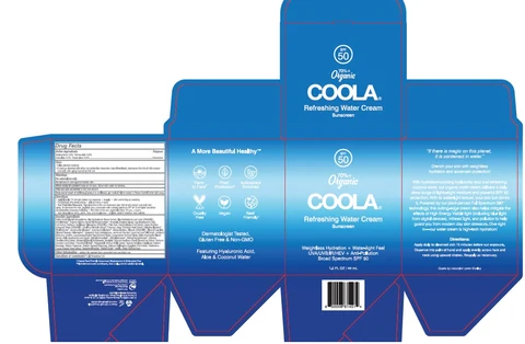 COOLA Full Spectrum 360 Refreshing Water Cream SPF 50 packaging