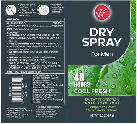 ANTIPERSPIRANT COOL FRESH For Men 포장