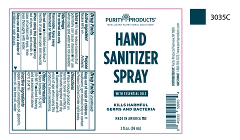 Hand Sanitizer packaging