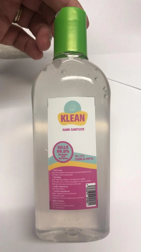 Hand Sanitizer 포장