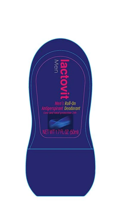 Lactovit Men Roll-On Antiperspirant Deodorant packaging