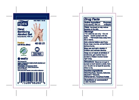 Tork Hand Sanitizer Alcohol Gel 포장