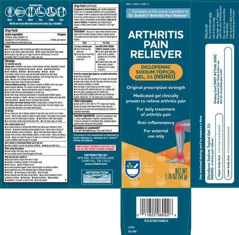 Arthritis Pain Reliever 포장