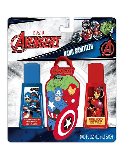 Avengers 2 pack Marvel Hand Sanitizer 포장