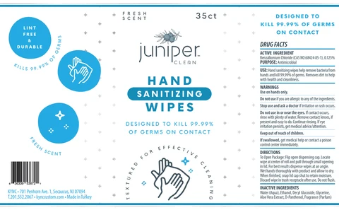 Hand Sanitizer Wipes packaging