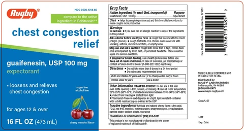 Chest Congestion Relief packaging