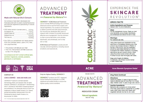 CBDMEDIC Acne Treatment packaging