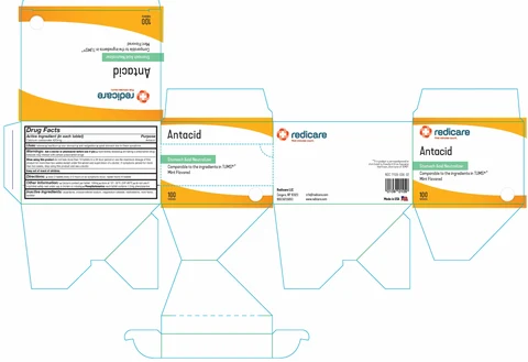 Redicare Antacid Mint Flavored 포장