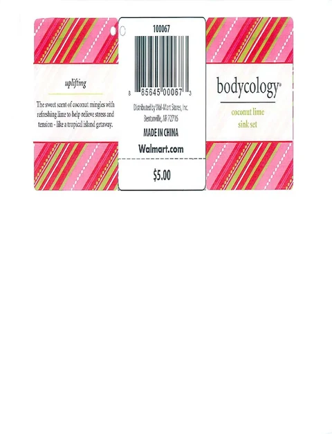 BodycologyCoconut Lime 포장