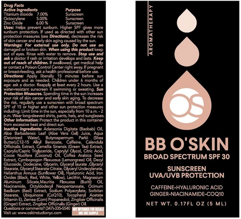 BB OSKIN Broad Spectrum SPF-30 포장