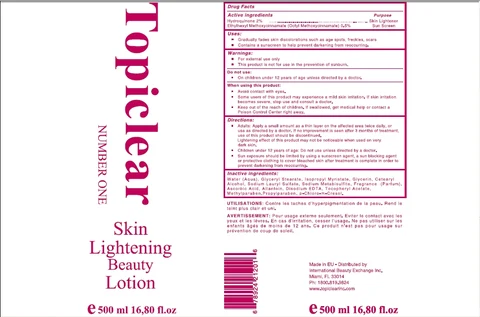Topiclear 포장