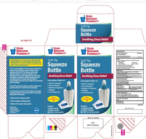 Soft Tip Squeeze bottle Sinus WashGood Neighbor Pharmacy 포장