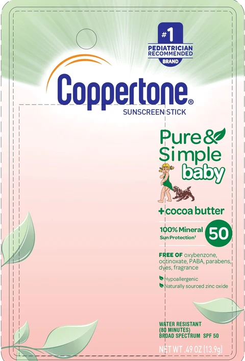 Coppertone Sunscreen SPF 50 포장