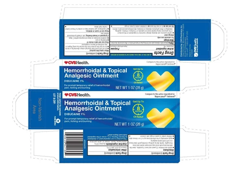 CVS Hemorrhoidal Topical Analgesic 포장
