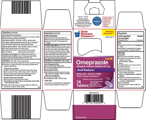 good neighbor pharmacy omeprazole packaging