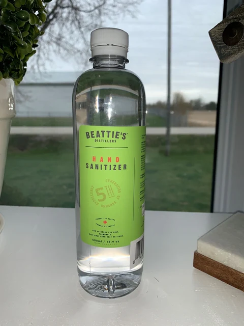 Hand Sanitizer packaging