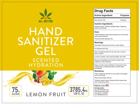 Hand Sanitizer 포장