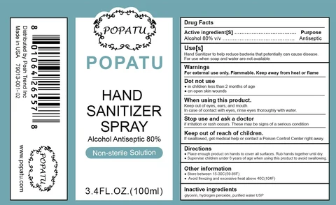 Hand Sanitizer 포장