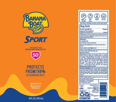 BANANA BOAT 포장