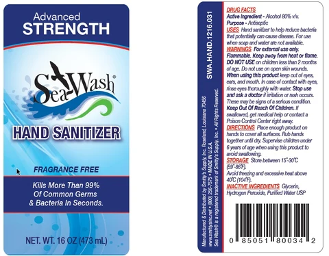 Hand Sanitizer packaging