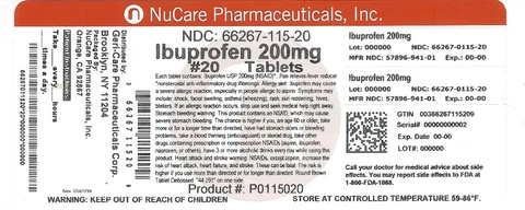 Ibuprofen 포장