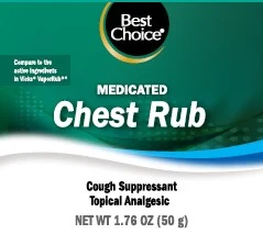 Chest Rub packaging