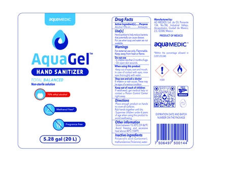 Aqua Gel 포장