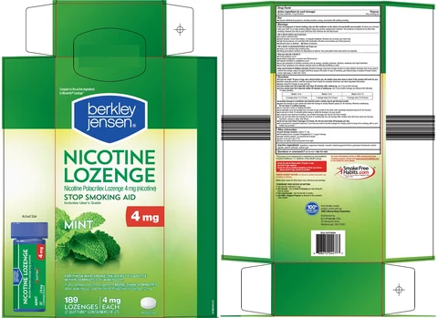 berkley and jensen nicotine polacrilex 포장