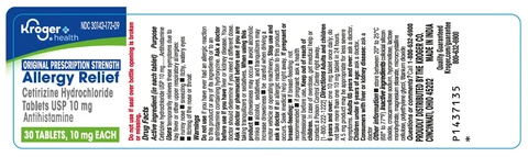 Cetirizine Hydrochloride (Allergy) 포장